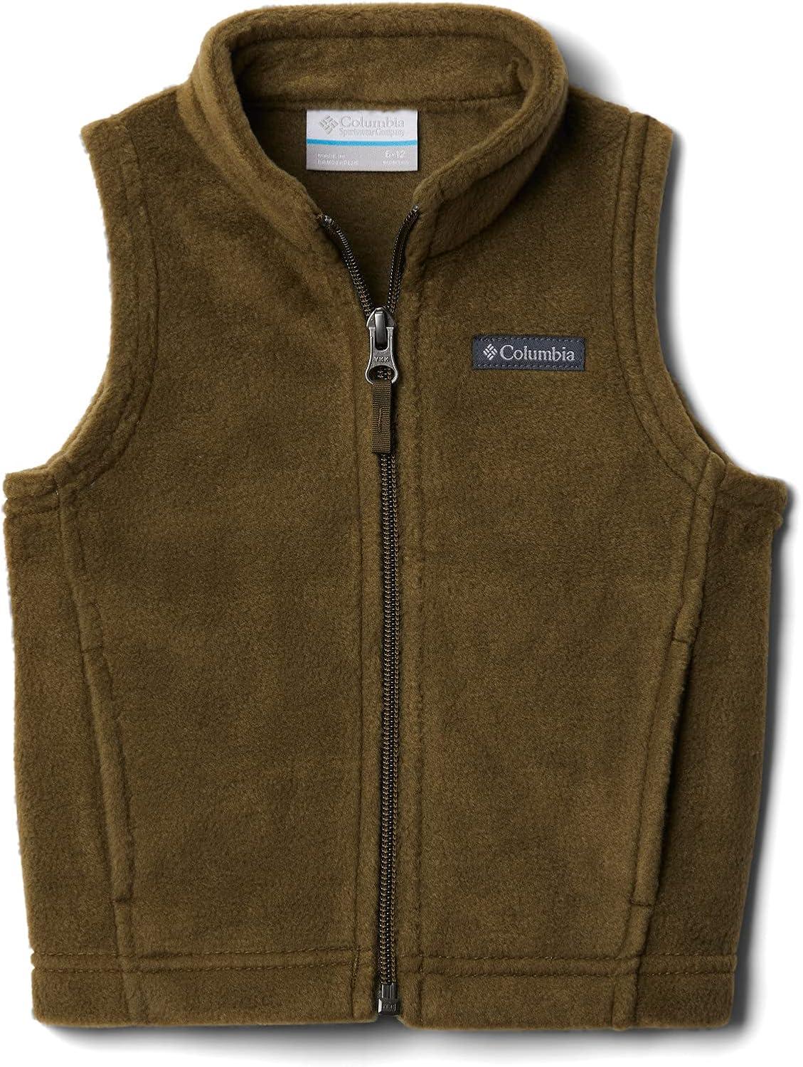 imageColumbia boys Steens Mountain Fleece VestNew Olive