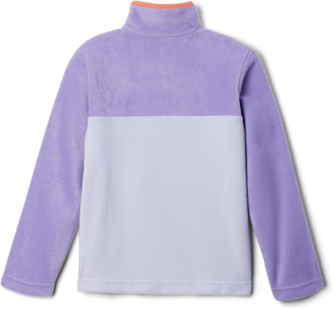 imageColumbia boys Steens Mountain II 14 Snap Fleece PulloverSnowdriftPaisley Purple