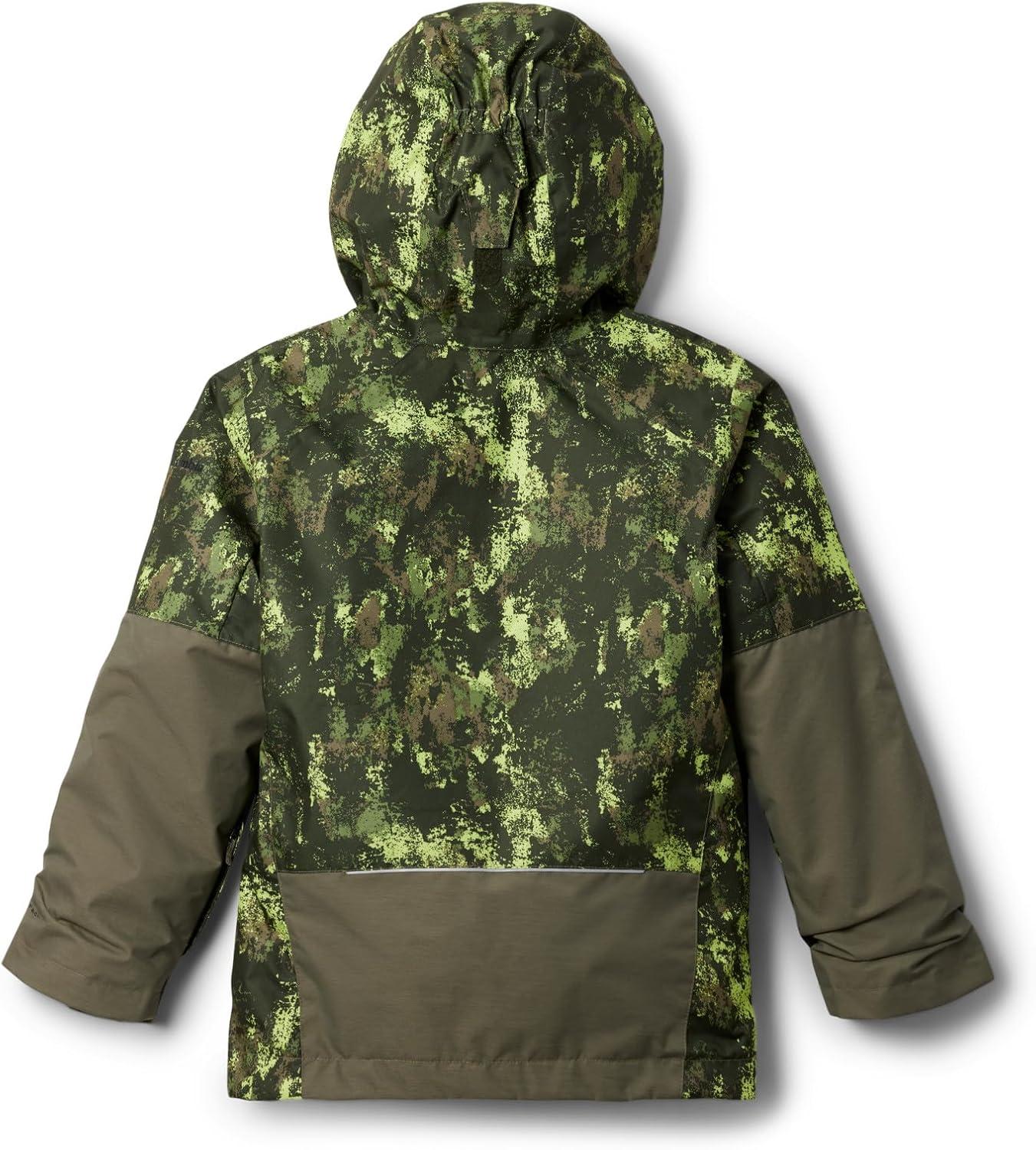 imageColumbia boys Whirlibird III Interchange JacketStone Green TimberwildStone Green