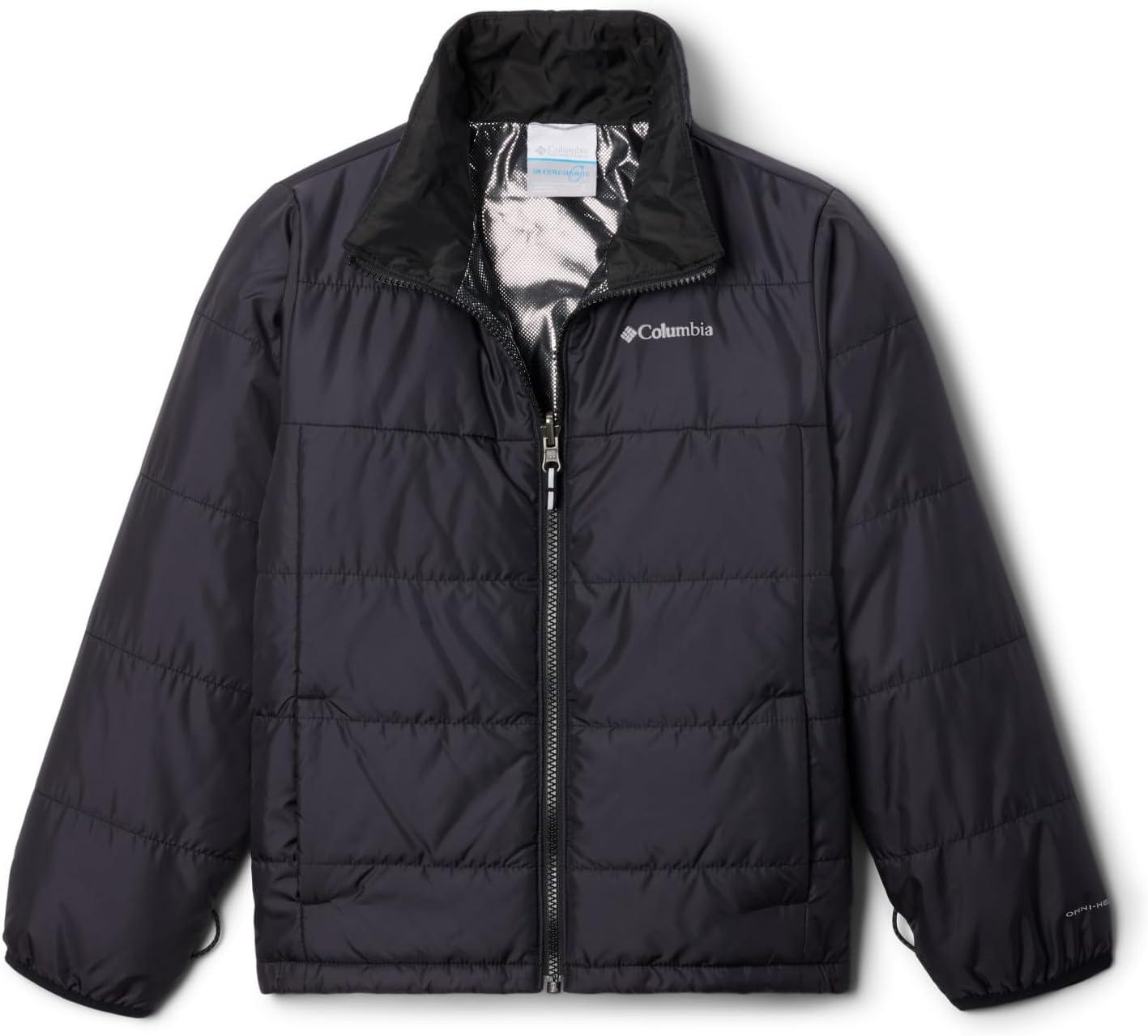 imageColumbia boys Whirlibird III Interchange JacketWhite WindblownBlack
