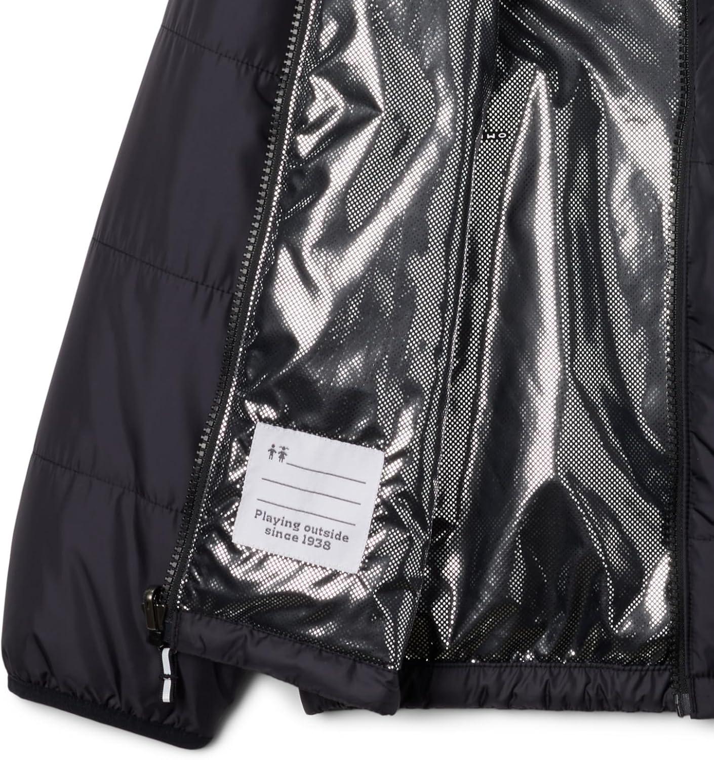 imageColumbia boys Whirlibird III Interchange JacketWhite WindblownBlack