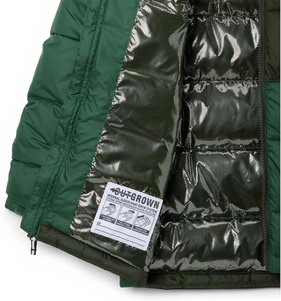 imageColumbia unisexchild Pike Lake Ii Hooded JacketRain ForestGreenscape
