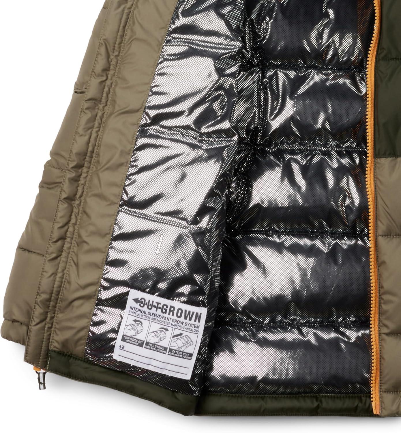 imageColumbia unisexchild Pike Lake Ii Hooded JacketStone GreenGreenscape