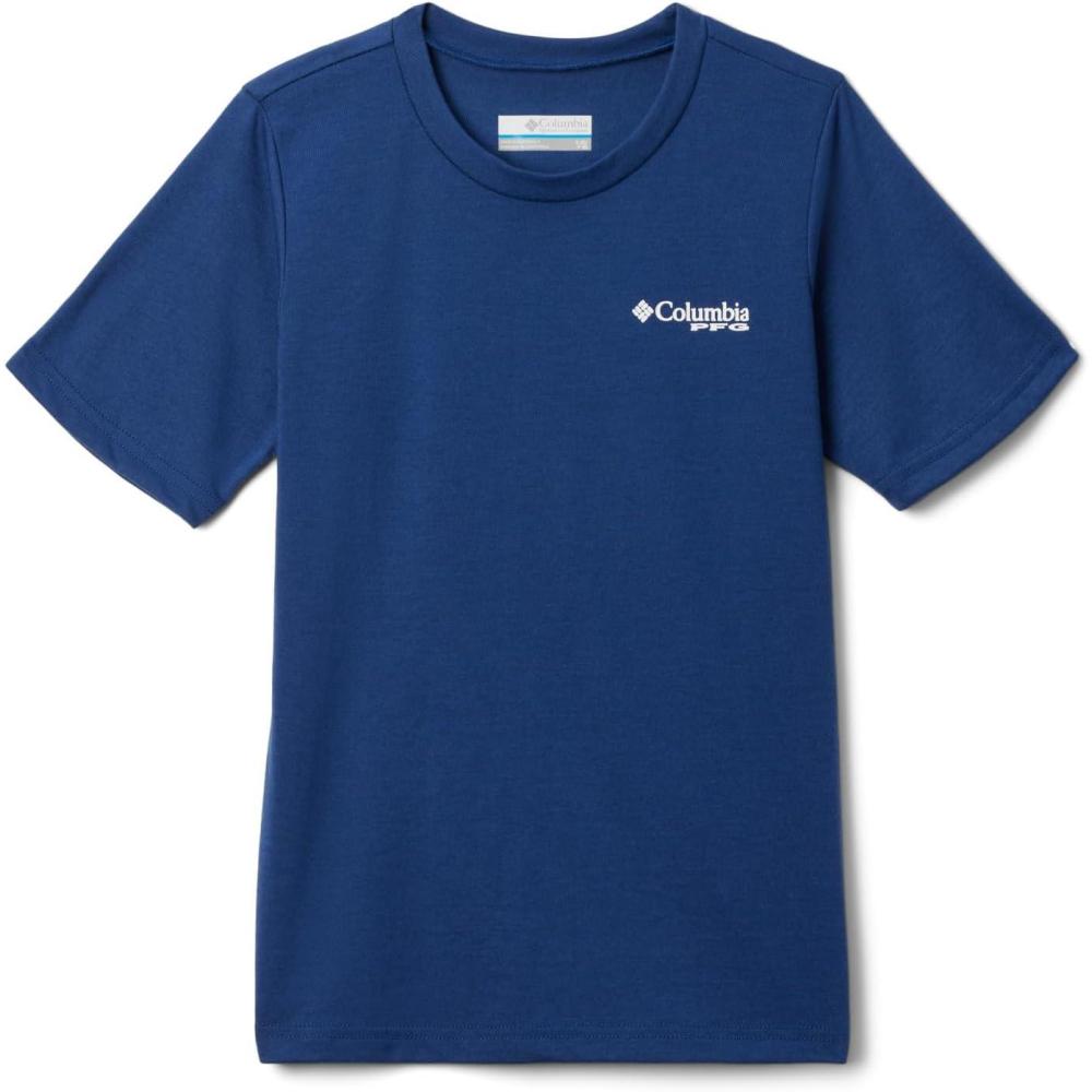imageColumbia BabyBoys PFG Short Sleeve Graphic TeeCarbonUsa Statetriot