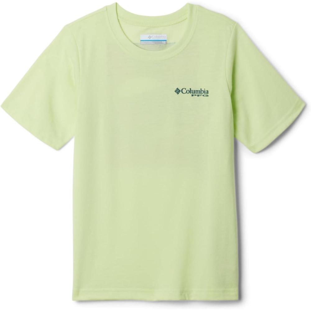imageColumbia BabyBoys PFG Short Sleeve Graphic TeeSpring YellowTarpon Rise