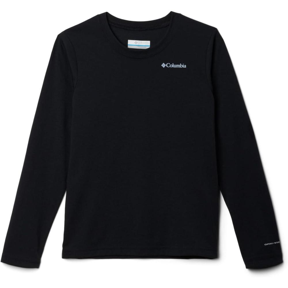 imageColumbia Boys La Poudre Pass Long Sleeve TeeBlackArid Trails