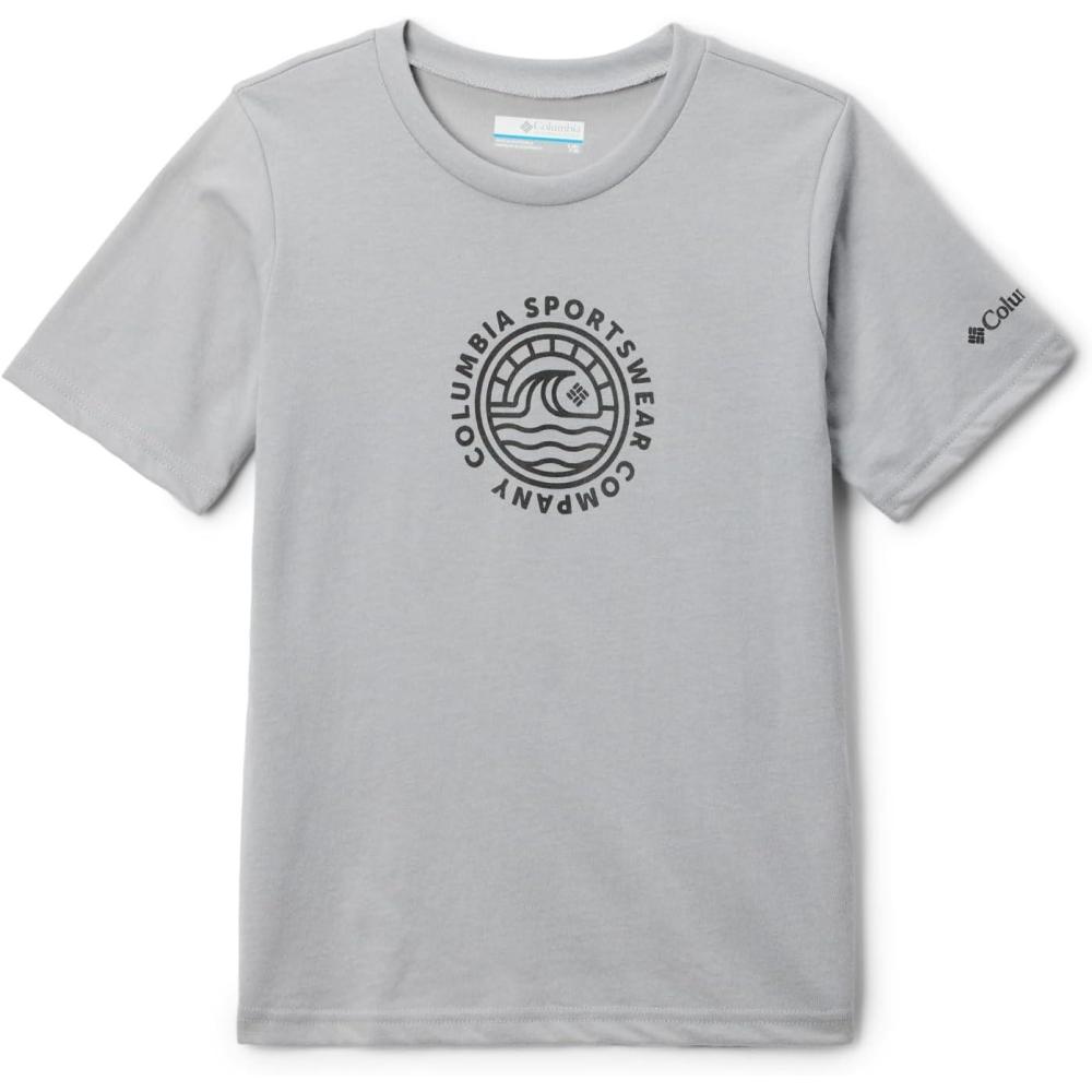 imageColumbia Boys La Poudre Pass Short Sleeve TeeColumbia GreyDay Maker