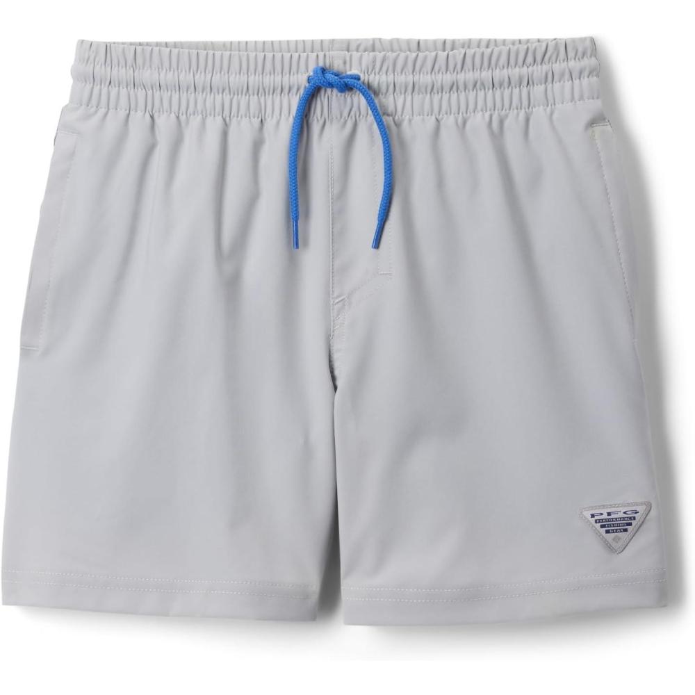 imageColumbia Boys PFG Rambler Water ShortCool GreyVivid Blue