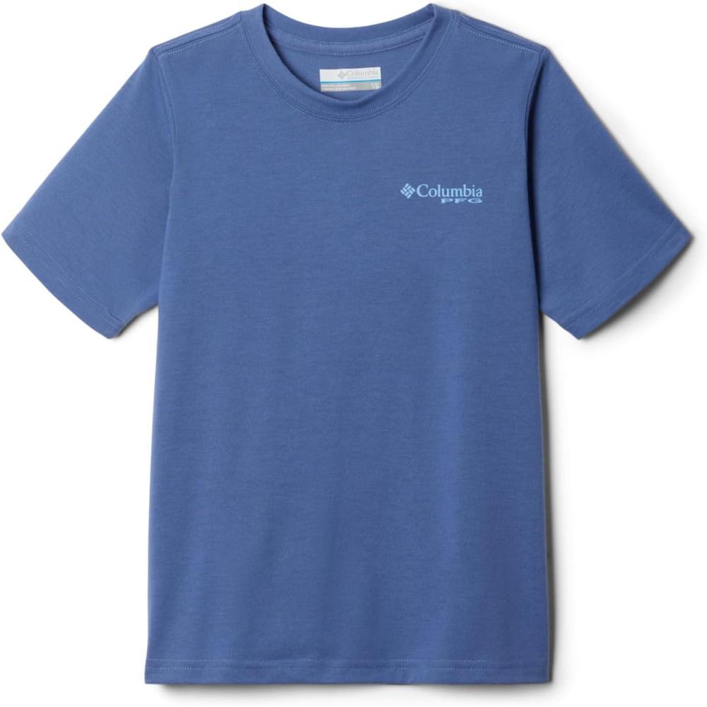 imageColumbia Boys PFG Short Sleeve Seasonal Graphic TeeBluebellSail Tower Graphic