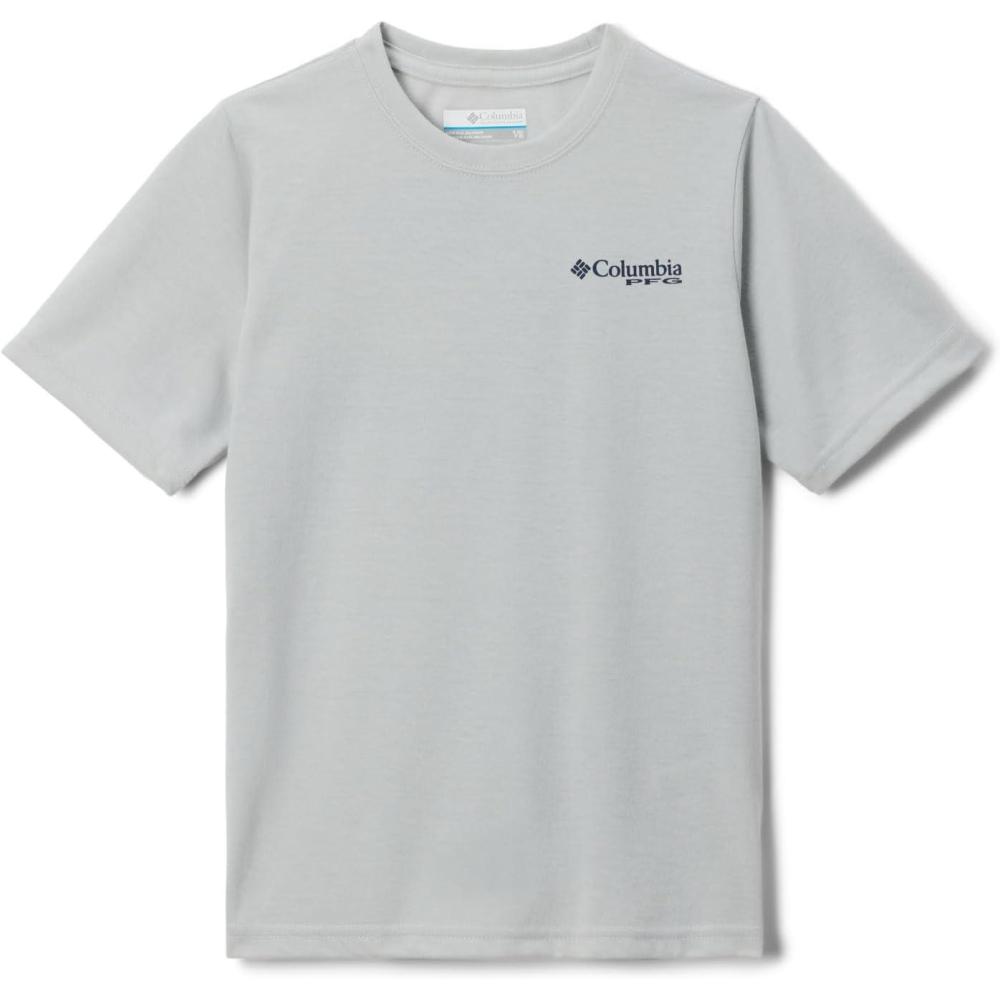 imageColumbia Boys PFG Short Sleeve Seasonal Graphic TeeCool GreyEasy Breezy Graphic
