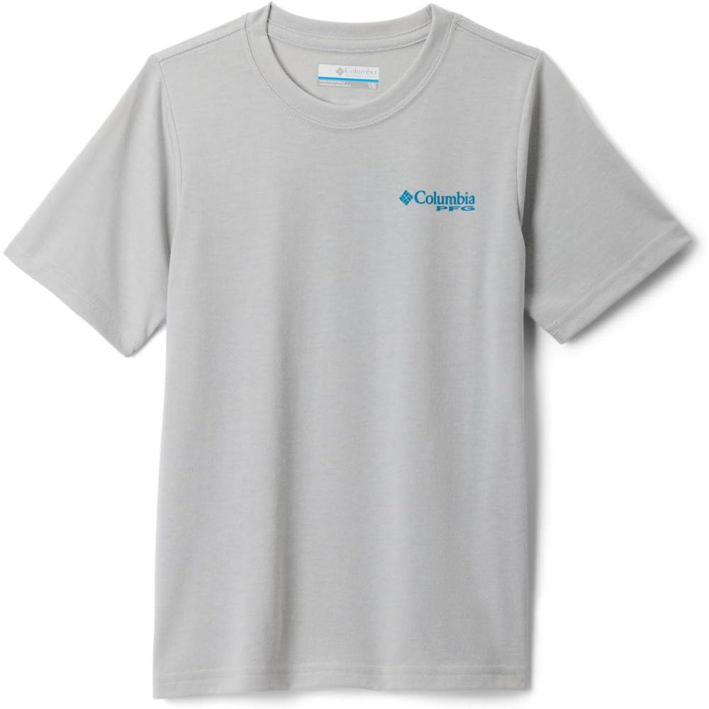 imageColumbia Boys PFG Short Sleeve Seasonal Graphic TeeCool GreyPfg Y Circle Bass