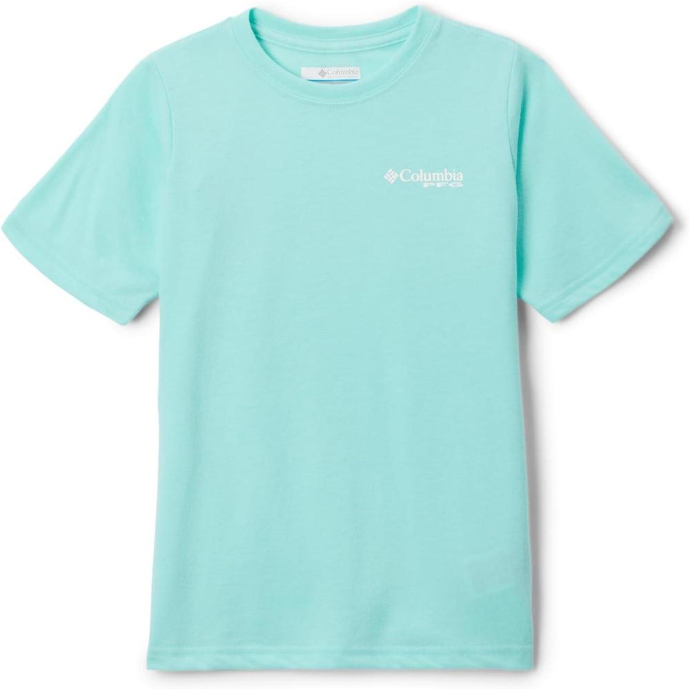 imageColumbia Boys PFG Short Sleeve Seasonal Graphic TeeGulf StreamFlag Jumper Salt