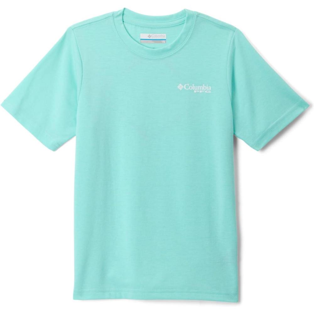imageColumbia Boys PFG Short Sleeve Seasonal Graphic TeeGulf StreamPfg Y Diamond Bit Gem