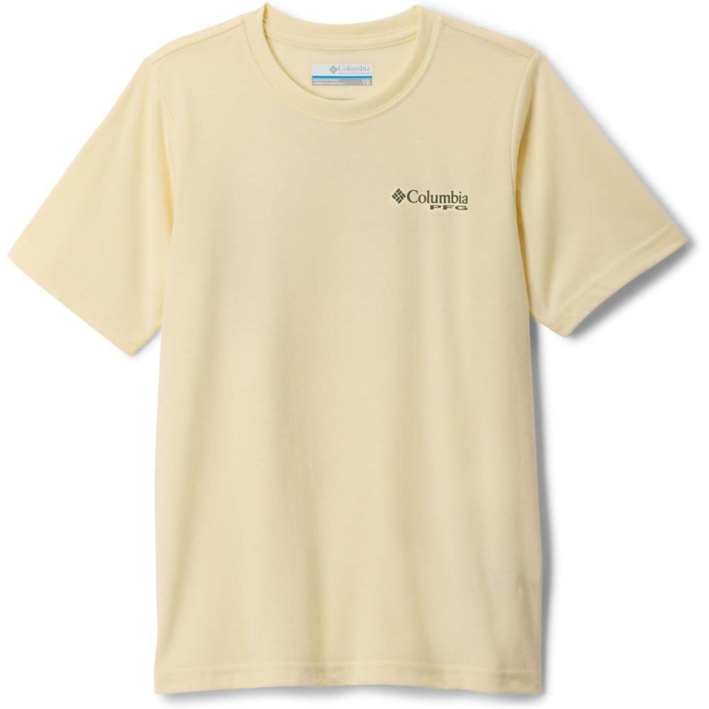 imageColumbia Boys PFG Short Sleeve Seasonal Graphic TeeLemon WashPfg Y Circle Bass