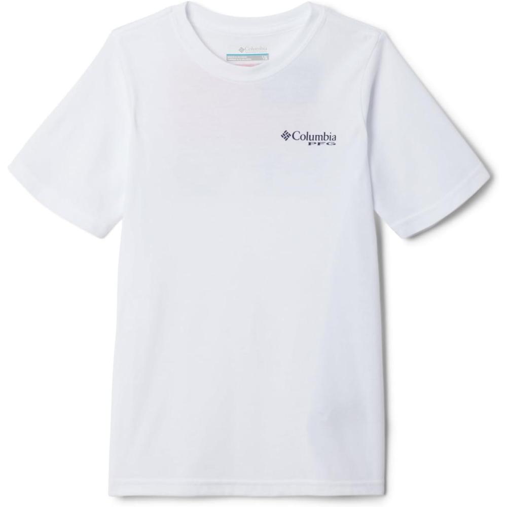 imageColumbia Boys PFG Short Sleeve Seasonal Graphic TeeWhiteFish Star Trout Graphic