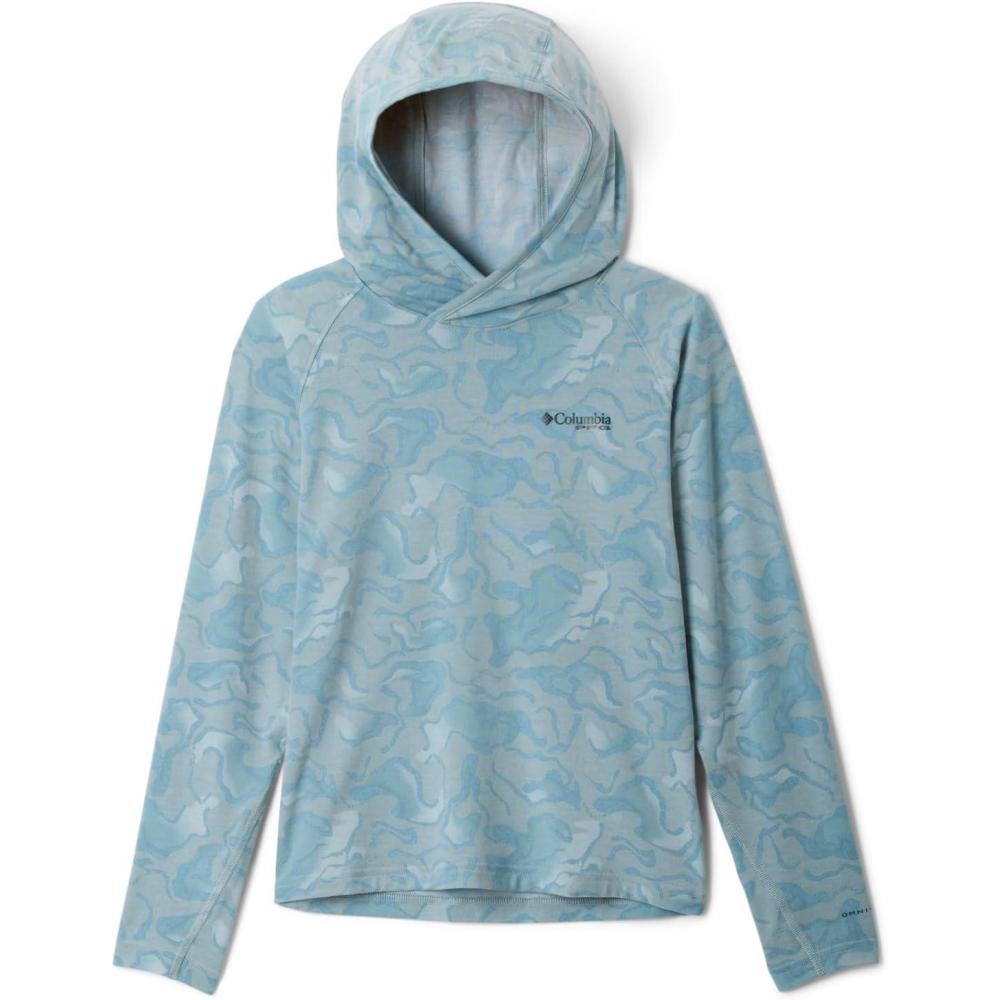 imageColumbia Boys PFG Uncharted HoodieCrushed Blue Swamplands