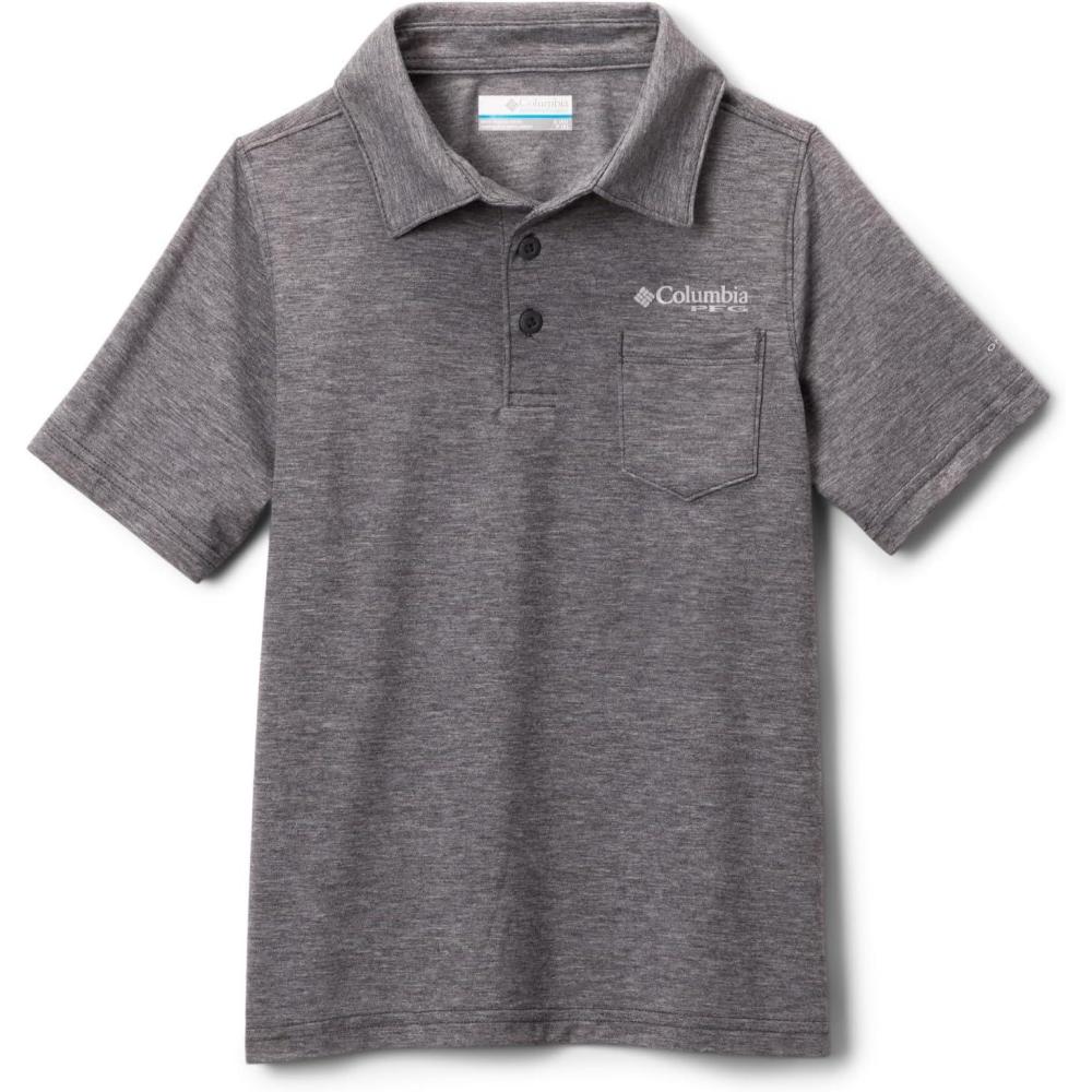 imageColumbia Boys PFG Uncharted PoloShark Heather
