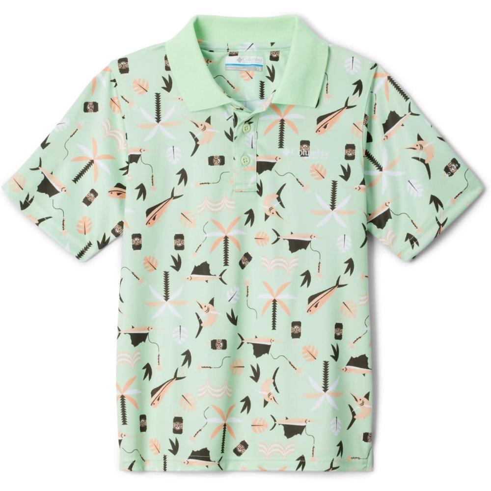 imageColumbia Boys Super Slack Tide PoloKey West Retrobait