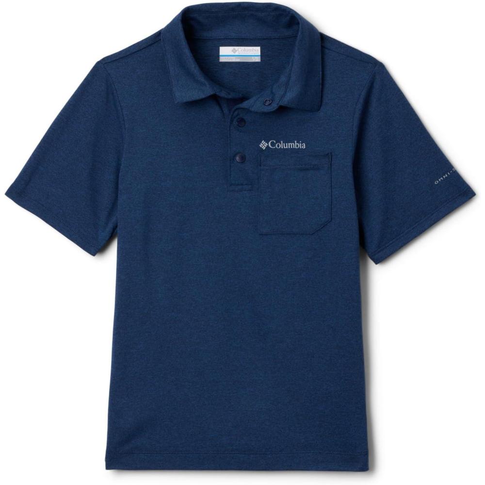 imageColumbia Boys Tech Trail PoloCollegiate Navy Heather