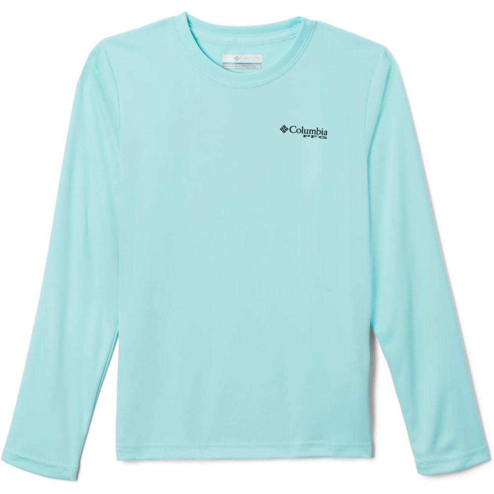 imageColumbia Boys Terminal Tackle PFG Triangle Logo Long SleeveGulf StreamBlack