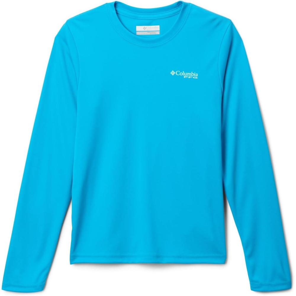 imageColumbia Boys Terminal Tackle PFG Triangle Logo Long SleeveOcean BluePfg Fish Flag Offshore Slam