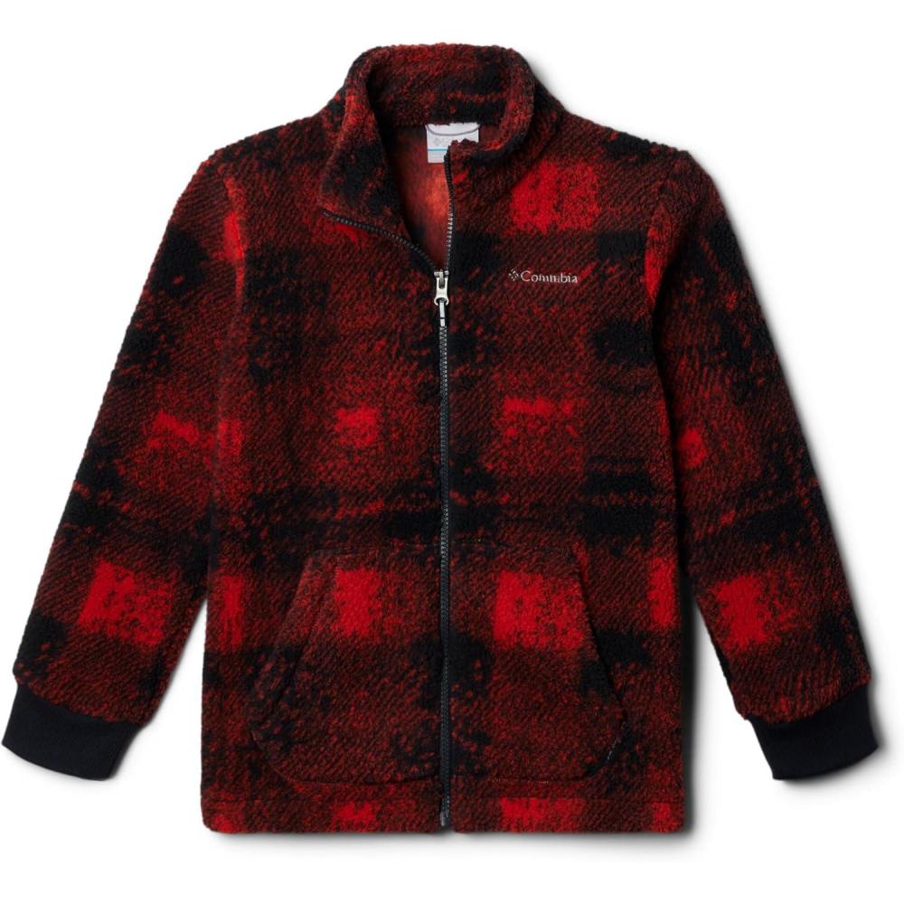 imageColumbia Unisex Baby Rugged Ridge II Sherpa Full ZipSail Red Omblur Tonal