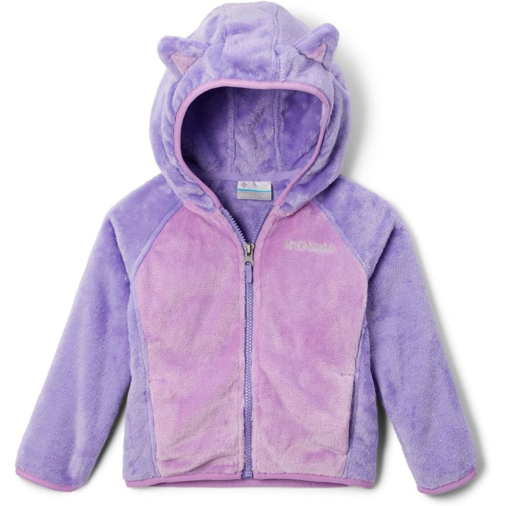 imageColumbia Unisexchild Foxy Baby Sherpa Full ZipPaisley Purple Gumdrop