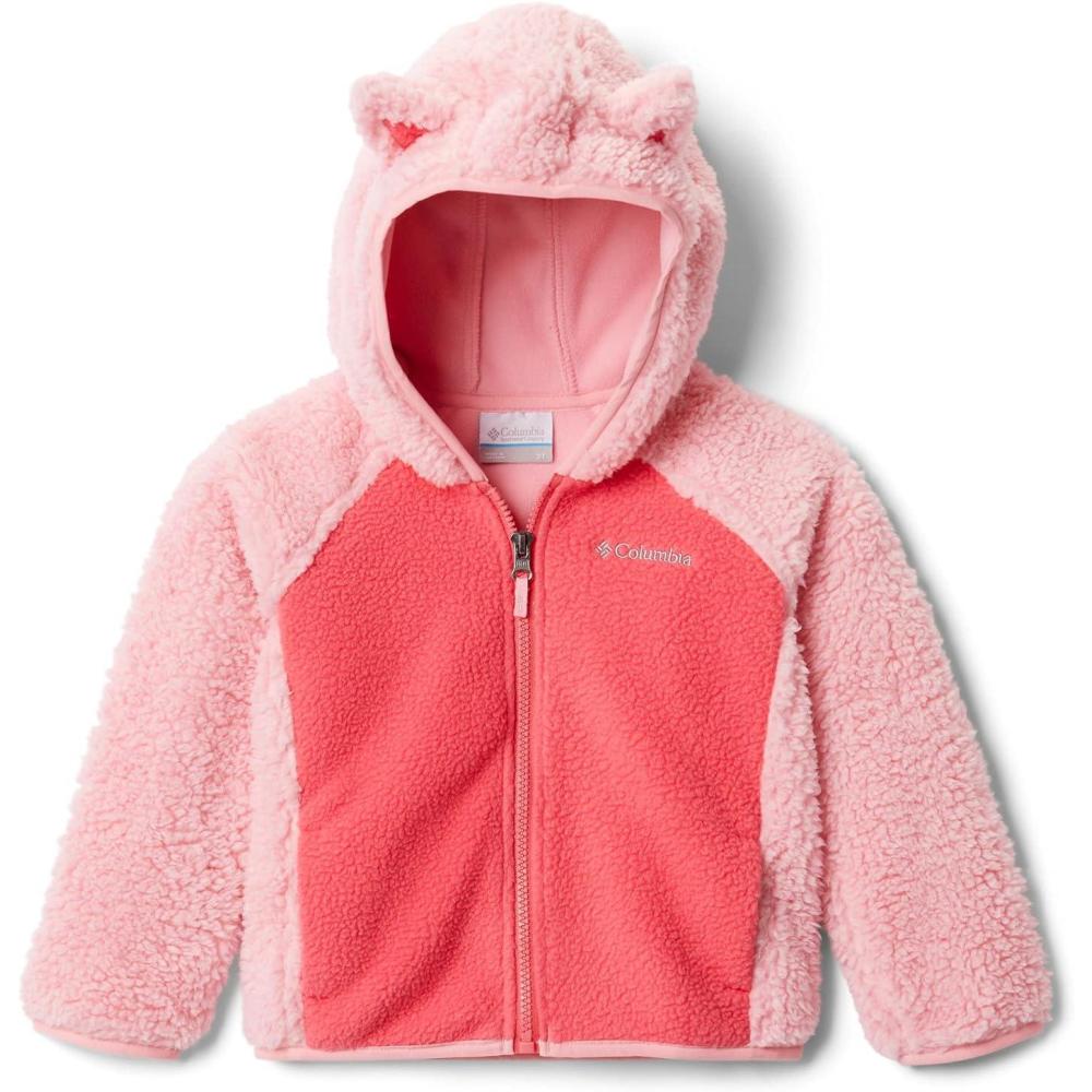 imageColumbia Unisexchild Foxy Baby Sherpa Full ZipPink OrchidBright Geranium