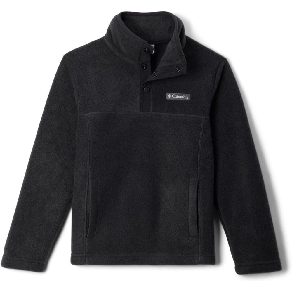 imageColumbia babygirls Steens Mtn Ii 14 Snap Fleece PulloverBlack