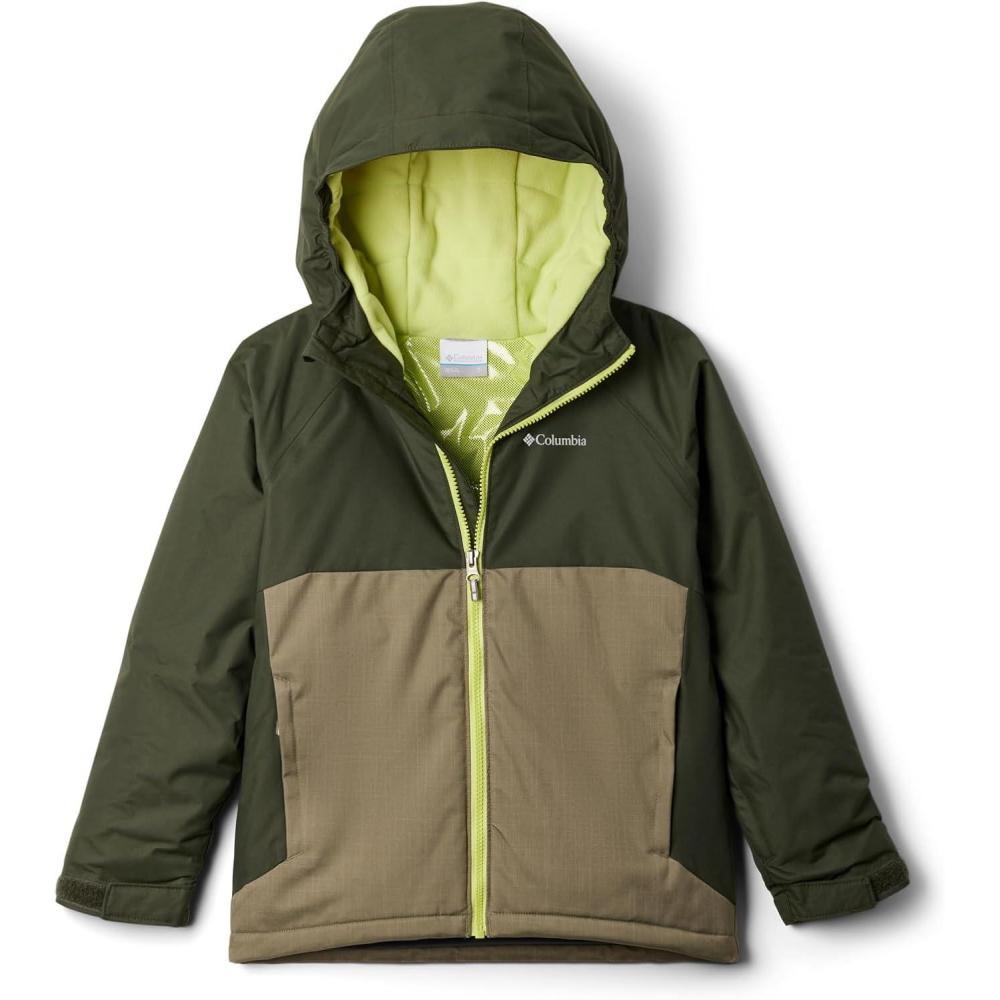imageColumbia boys Alpine Action III JacketStone Green MelangeGreenscape