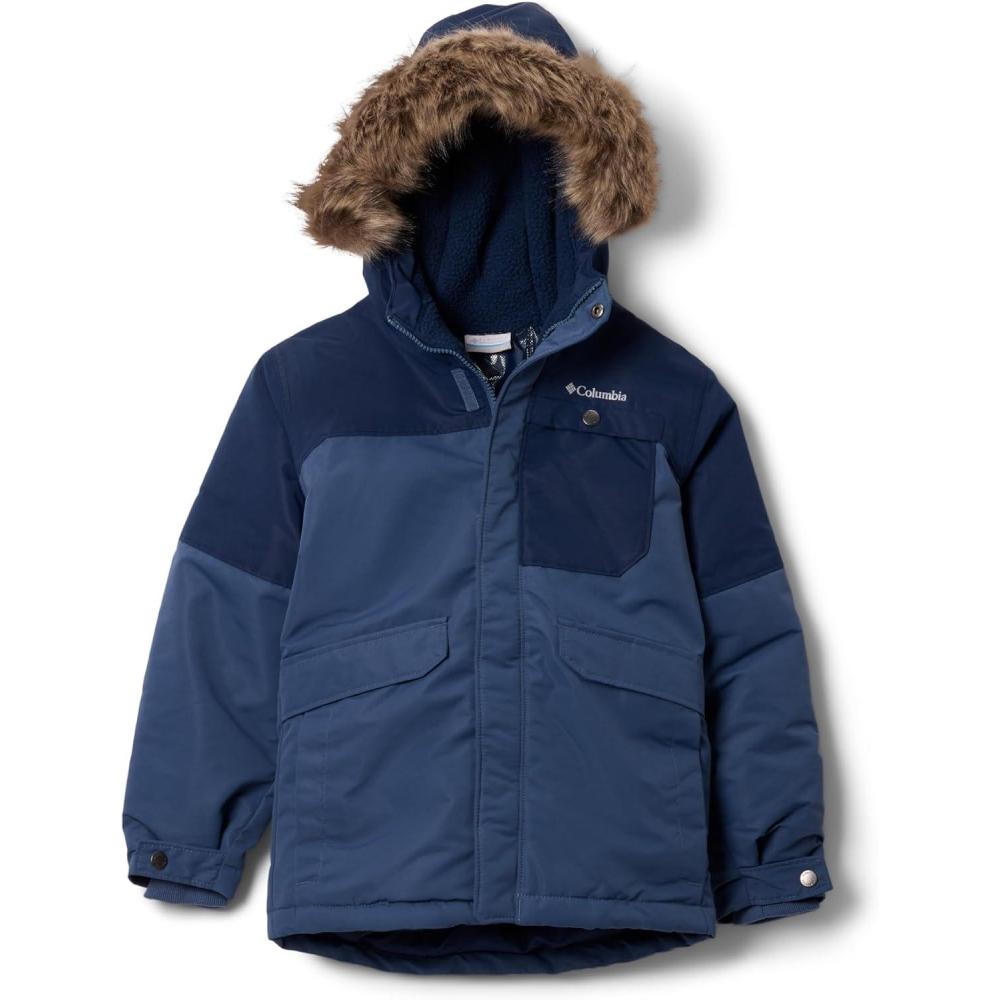 imageColumbia boys Nordic Strider Ii JacketDark MountainCollegiate Navy