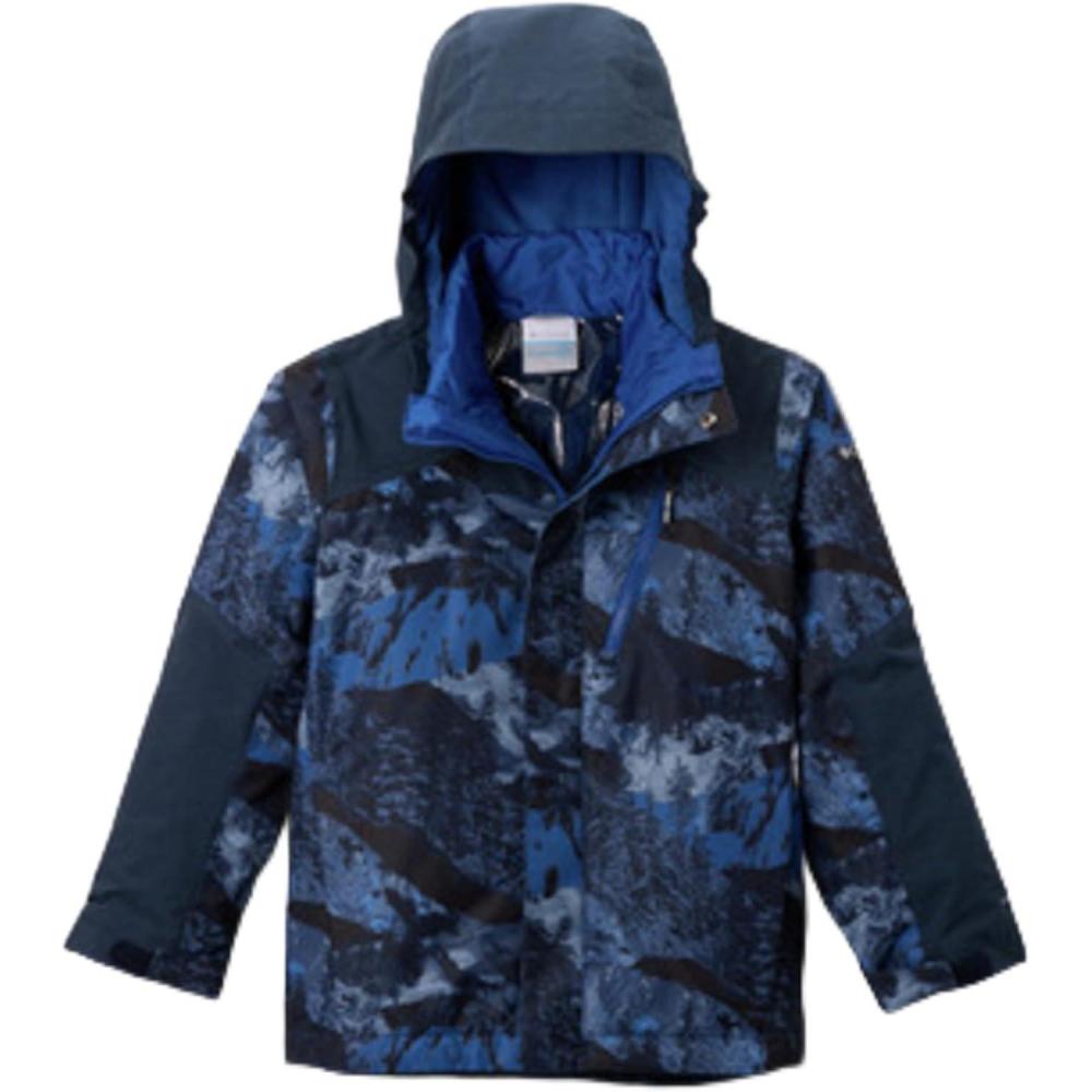 imageColumbia boys Whirlibird III Interchange JacketMountain Blue CascadesCollegiate Navy