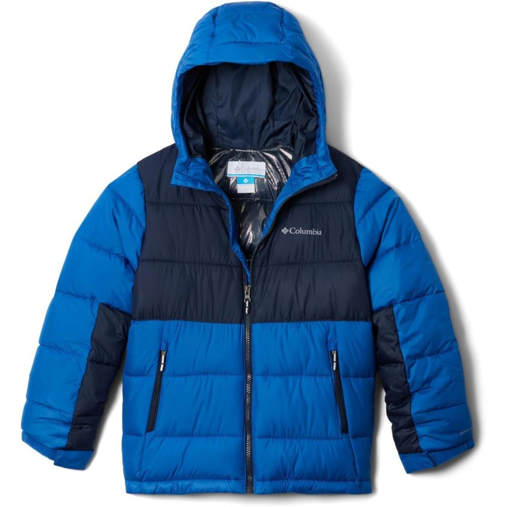 imageColumbia unisexchild Pike Lake Ii Hooded JacketBright Indigo Collegiate Navy