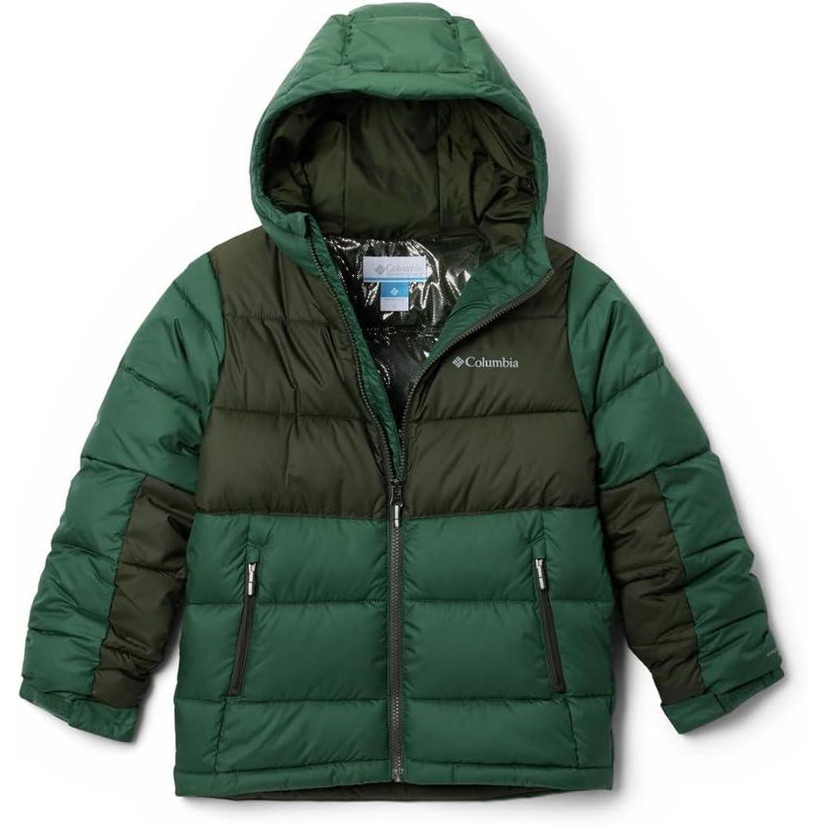 imageColumbia unisexchild Pike Lake Ii Hooded JacketRain ForestGreenscape