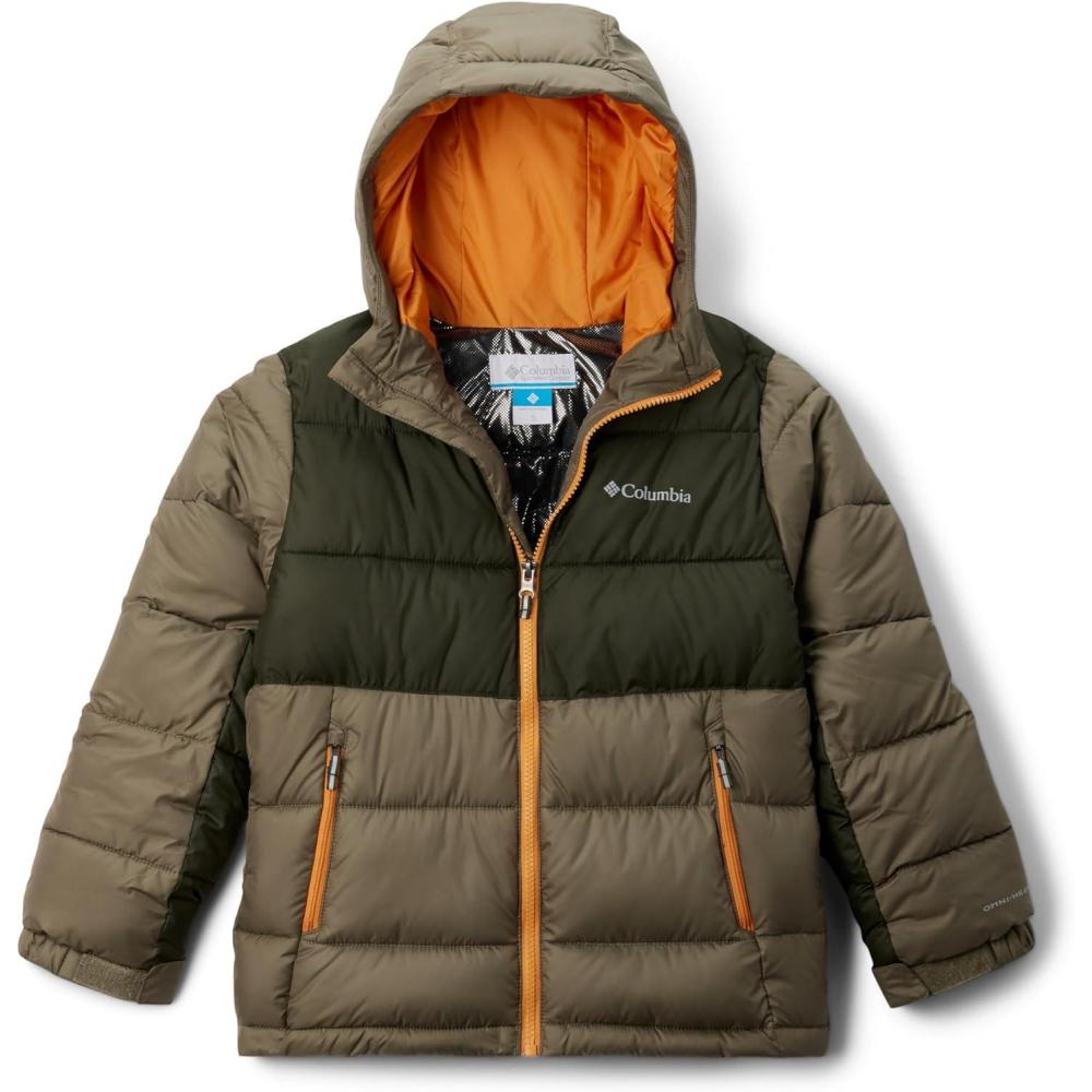 imageColumbia unisexchild Pike Lake Ii Hooded JacketStone GreenGreenscape