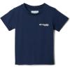 Columbia Baby-Boys PFG Short Sleeve Graphic Tee(Collegiate Navy/Pfg Triangle Graphic)