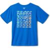 Columbia Baby-Boys PFG Short Sleeve Graphic Tee(Vivid Blue/Pfg Elements Graphic)