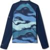 Columbia Baby-Boys Sandy Shores Printed Long Sleeve Sunguard(Coll Navy Undercurrent/Coll Navy)