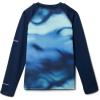 Columbia Baby-Boys Sandy Shores Printed Long Sleeve Sunguard(Coll Navy Undercurrent/Coll Navy)