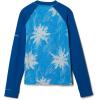 Columbia Baby-Boys Sandy Shores Printed Long Sleeve Sunguard(Compass Blue Topo Palms/Bright Indigo)