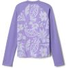 Columbia Baby-Boys Sandy Shores Printed Long Sleeve Sunguard(Paisley Purple Pasteled Tonal/Paisley Purple)