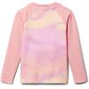 Columbia Baby-Boys Sandy Shores Printed Long Sleeve Sunguard(Salmon Rose Undercurrent/Cosmos)