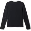 Columbia Boys La Poudre Pass Long Sleeve Tee(Black  Bearly-checkered Peaks)