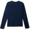 Columbia Boys La Poudre Pass Long Sleeve Tee(Collegiate Navy  Bearly-checkered Peaks)