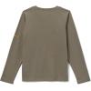 Columbia Boys La Poudre Pass Long Sleeve Tee(Stone Green/Gem Columbia Patriot)
