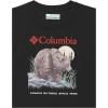 Columbia Boys La Poudre Pass Short Sleeve Tee(Black/Naturally at Home)