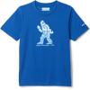 Columbia Boys La Poudre Pass Short Sleeve Tee(Mountain Blue/Living Legend)