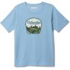 Columbia Boys La Poudre Pass Short Sleeve Tee(Ripple Blue/Truckin)