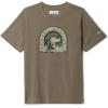 Columbia Boys La Poudre Pass Short Sleeve Tee(Stone Green/Furry Friend)
