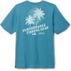 Columbia Boys PFG Short Sleeve Seasonal Graphic Tee(Canyon Blue/Easy Breezy Graphic)